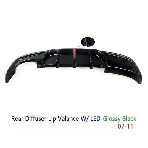 Difusor trasero con LED para BMW Serie 1 Coupe E82 2007-2011 2