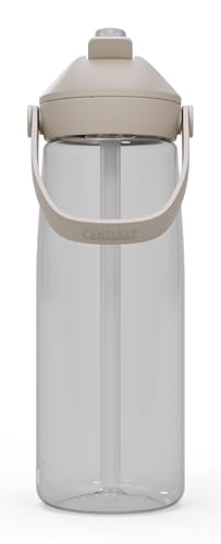Image of CamelBak Thrive Flip Straw Water Bottle 25oz, Clear