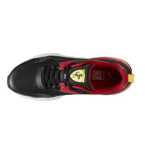 PUMA Mens Scuderia Ferrari Vis2k Lace Up Sneakers Shoes Casual - Black - Size 9 M4