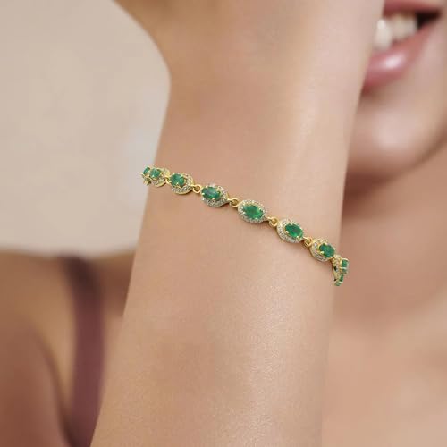 Bracelet rivière argent 925 anti-perte avec fermoir mousqueton sûr