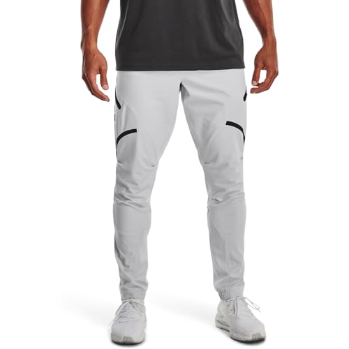 Under Armour Men's Unstoppable Cargo Pants, (014) Halo Gray / / Black, 4X-Large