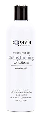 The Strengthening Conditioner, Sodium Lauryl Sulfate Free, Color Safe, For All Hair Types, Moisturizes Thickens, Promotes Hair Growth, Repairs, and Boosts Shine, All Natural, Vegan, Cruelty Free, Paraben Free. 12 Fl Oz