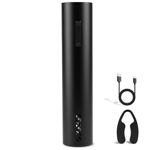 Rechargeable Electric Wine Opener with Foil Cutter