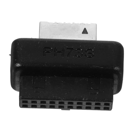 GAROZATION USB Pin Male to Type Female Adapter Splitter for Motherboard Extension High-Speed Transmission for Computer Cases