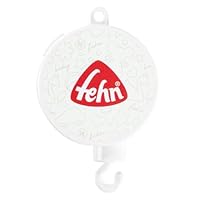 Fehn Mobile Spielwerk - Baby Einschlafhilfe Melodie Guten Abend, gut´ Nacht (Brahms Wiegenlied) - Baby Musikspielzeug passend für alle Fehn Musik Mobiles - Musik Spielzeug für Babys und Kleinkinder