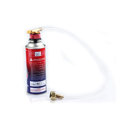Conjunto de válvula inflável, Romacci Fogão ao ar livre Fogão de acampamento Adaptador de reabasteci