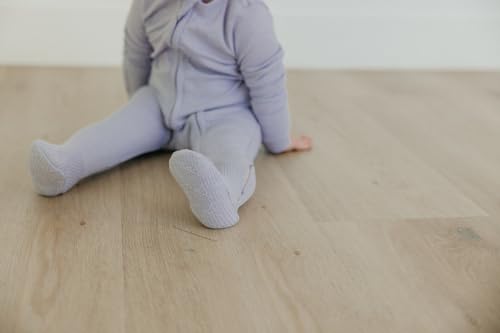 Image of Copper Pearl Baby Zip-Up Footie Pajamas - Soft Stretchy Sleep and Play Footies for Boys and Girls