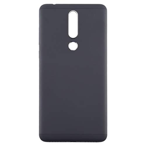 Cache arrière Nokia 3.1 Plus équipé de touches latérales de volume bleues