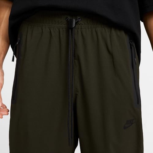 Nike Tech Men's Woven Pants (Sequoia/Black)3