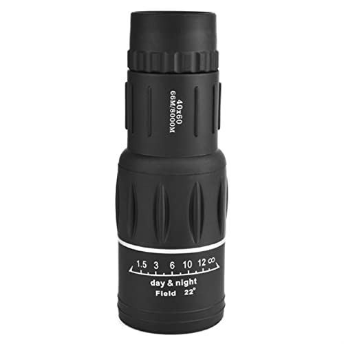 VATTEA Telescope Portable Telescope 40x60 HD Professional Monocular Zoom Binoculars Night Hunting Optic Scope Big Vision Telescopio