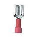 Panduit DV18-206B-CY Female Disconnect, Vinyl Barrel Insulated, 22 - 18 AWG, .187/.205 by .020-Inch Tab Size, Butted Seam, Red (100-Pack)