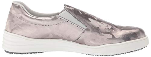 Spring Step Professional Women's Waevo-Camo Uniform Dress Shoe, Silver, 7 #TOP5