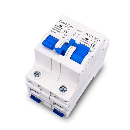 Interruptor de transferencia manual para alternar generador y red eléctrica CA 25A MTS 2