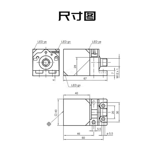 Interrupteur de proximité NBN30-U1-E2 évite pannes détection machine
