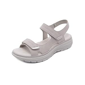 XCVFBVG Mode-sandalen voor dames Shoes Women Comfortable Sandals Ladies Slip-on Wedge Sandals Sports Beach Walk Shoes Summer Fashion Casual Shoes