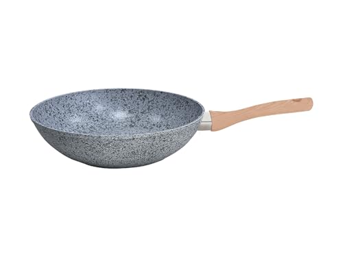 La Mejor Recopilación de Sarten wok - los más vendidos. 40 HUDSON VALLEY | Wok Antiadherente de Aluminio con Revestimiento 28 cm, Compatible con Inducción, Gas y Vitrocerámica, Mango Ergonómico, Fácil de Limpiar, Ideal para Chefs y...