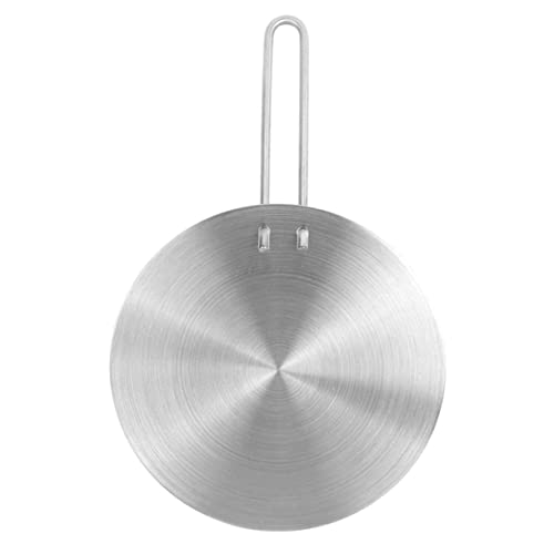 NAMOARLY Induction Cooktop Adapter Thermal Guide Plate Stainless Steel Cookware Accessory