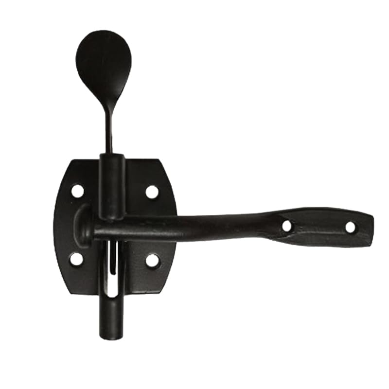 Shristy Hardware Keturah MS Gate Latch - (Black Powder Coated Finish) - Supplied as 1 Piece Per Pack-image-18