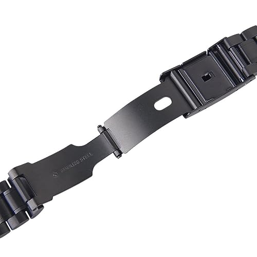 Correa de reloj de acero inoxidable con eslabones sólidos Galpada de 20 mm 2