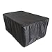 Produktbild Nwn Gartenmöbel Staubschutz Outdoor Patio Tisch und Stuhl Set wasserdichte Abdeckung Schwarz (Size : 270x180x89cm)