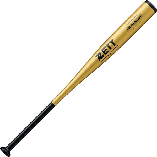 ZETT BTT11384 Baseball Training Bat, Yellow Gold