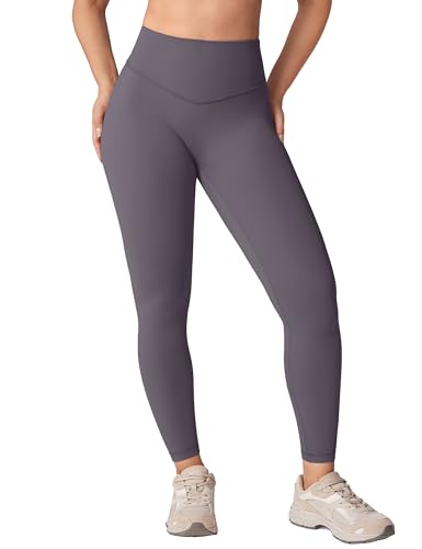 Image of UNISSU Hugcurve No Front Seam High Waisted Workout Leggings for Women Buttery Soft Yoga Pants Gym Athletic Tights - 25''