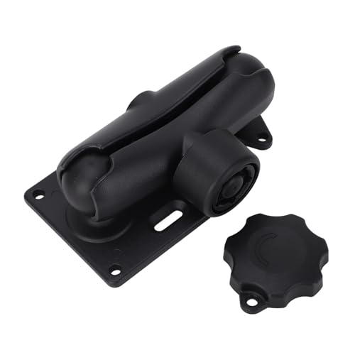 FUZHUI 1.5 Inch Aluminum Alloy Double Ball Mount, Theft Prevention Design, C Size Ball for Heavy Duty Multi Angle Mounting of Tablets, Fish Finders, and More, Includes Accessory Key