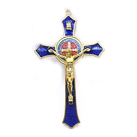 BRAVECOW Vintage Jesus Cross Wall Decoration Cover