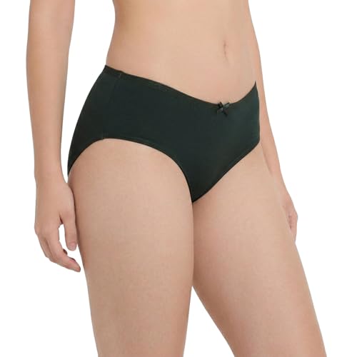 Image of juliet Cotton Hipster Premium Panties Set of 5 Full Coverage Stretchable Fabric