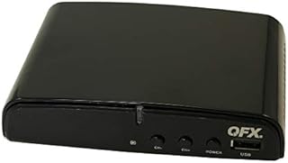 MyCableMart Digital Tuner (QFX CV-103) Off-Air Antenna with HDMI/Composite/USB & DVR
