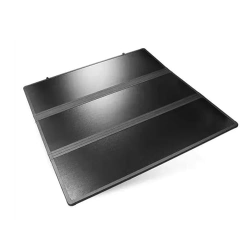 EKEGUY Bandeja Cortina Cubierta Retráctil para Maletero De Camioneta Triple Pliegue para Titan Cubierta De Carga RetráCtil