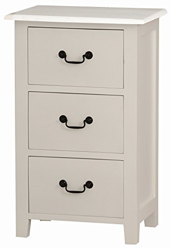 Louisiana lámpara de Mesa, Madera, Color Blanco