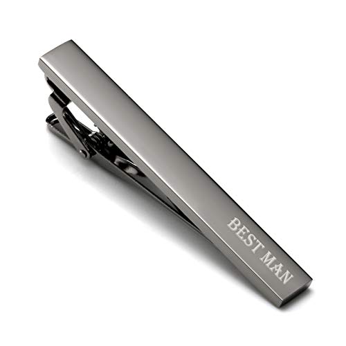 Piercingj Personalized Custom Message Men's Tie Clip Bar For Skinny Necktie Ties Name Text Engraved Groomsmen Fathers Day #TOP28
