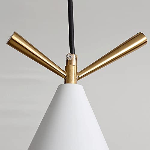 Lampe alignée E27 lustre de plafond en fer pour éclairage de bar
