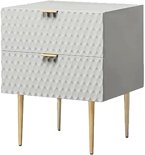 Table de chevet scandinave en bois massif et métal luxe pour chambre raffinée