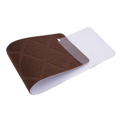 Peldaños antideslizantes para escaleras interiores café 7