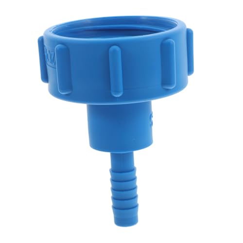 NOLITOY Adaptateur Réservoir Pluie Plastique Raccord Sortie Tonneau Facile à Installer pour Usage Quotidien et Remplacement Connecteur Tuyau