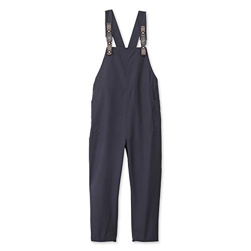 KAVU San Blas Womens Overalls Relaxed Fit Quick Dry Pants-Black-S