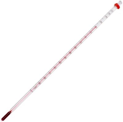 SP H-B DURAC General Purpose Lab Thermometer Total Immersion Glass Liquid Thermometer for Laboratories, Universities, Food and Beverage Processing, -20 to 150 Degrees Celsius