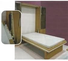 Ebco Wood Wall Bed Fitting Vertical With Clamps- 120 Kg Capacity Wbv 120