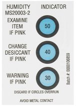 Box Partners 2 x 3 30-40-50% Humidity Indicators