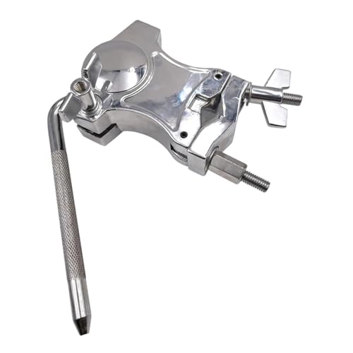 Abrazadera para batería L Rod Holder de diseño abierto, piezas de repuesto DIY fáciles de instalar, soporte profesional extensible para cowbell miniatura 4