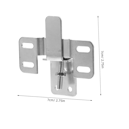 Image of 6pcs Adjustable Frame Mounting Hardware Heavy Duty Picture Hooks for Secure Wall Hanging Concealed Design for Large Frames Durable Construction for Art Display