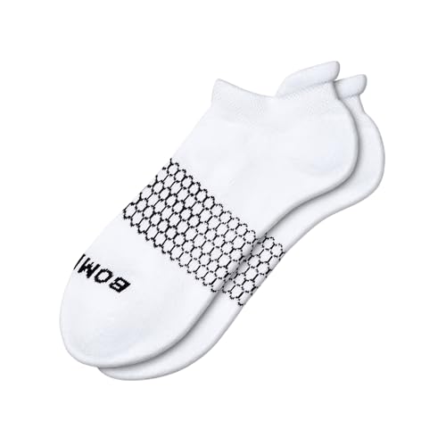 Image of BOMBAS Women's Solids Black /White /Gray Ankle Large Socks, 6 Pairs Socks, Size 8-13