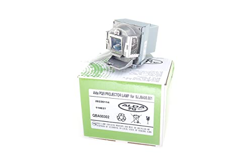 Alda PQ Premium, lámpara de proyector Compatible con los proyectores BENQ MX806PST, MX806ST, MX818ST, MX819ST, TS819ST, TX7730D, 5J.J9A05.001, lámpara con Carcasa