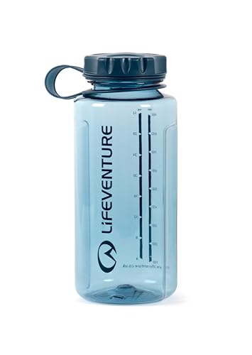 Lifeventure 1 Litre Tritan Flask for Hiking, Camping, Outdoor Sports, Made From BPA-Free Material, Leak-Proof, Screw-Top Lid, With Side Volume Measurements Lifeventure 1 Litre Tritan Flask for Hiking, Camping, Outdoor Sports, Made From BPA-Free Material, Leak-Proof, Screw-Top Lid, With Side Volume Measurements