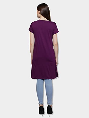 Image of FLEXIMAA Women's Half Sleeve T-Shirt - P