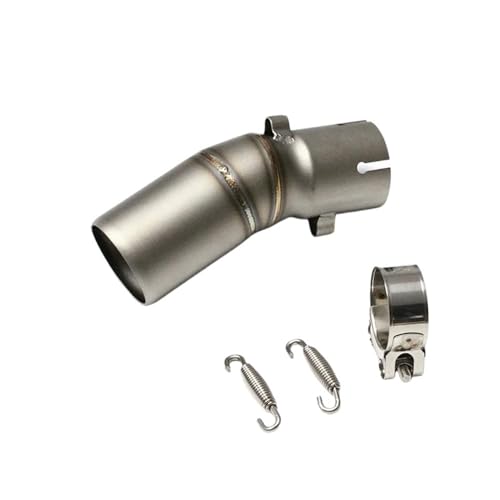 Tuyau d'Echappement Moto Section Centrale Inox pour un Flux de Gaz Modifié