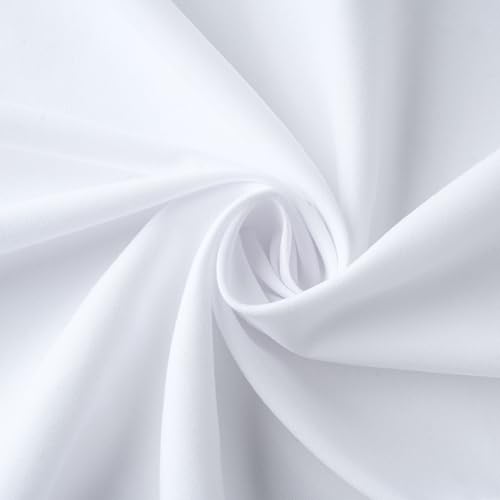 Image of HBHLFZ Crib Sheets for Boys, Girls, 28x52 Inch Fitted Crib Sheet - 8 Inch Deep Pocketed Fixed Sheet - Soft and Comfortable Microfibre - Fits Standard cot and Toddler mattresses, White