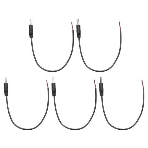 Cable Jack 3.5mm macho a cable abierto 0.25m pack 5 unidades miniatura 1